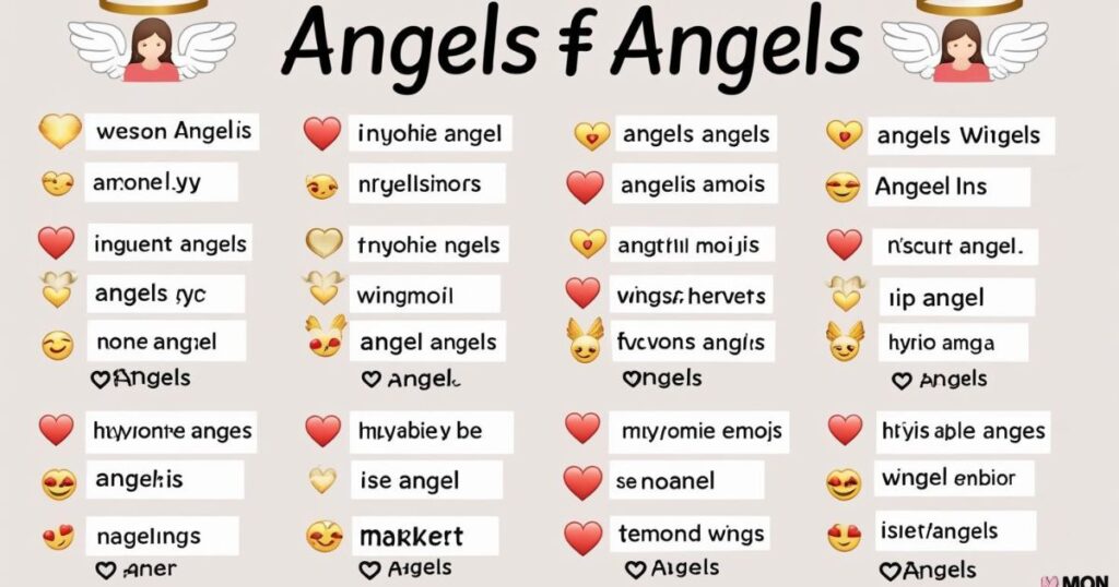 angel-themed-usernames-with-emojis