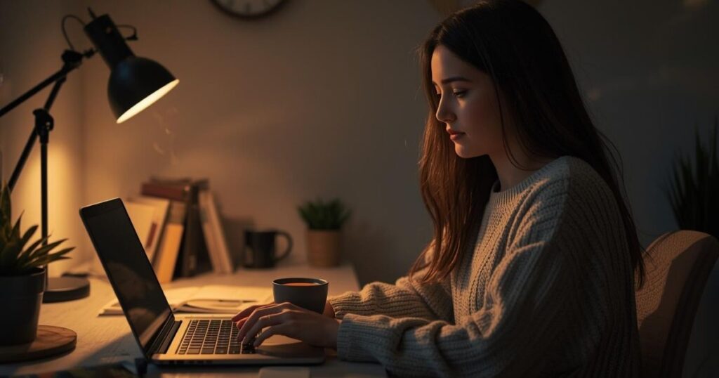 cozy-desk-calm-mindset