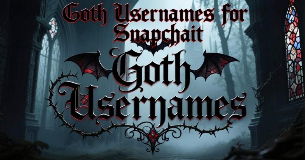 goth-usernames-for-snapchat