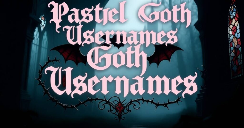 pastel-goth-usernames