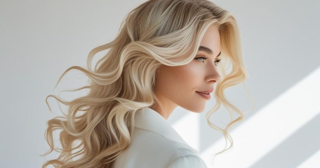short-blond-hair-color-captions
