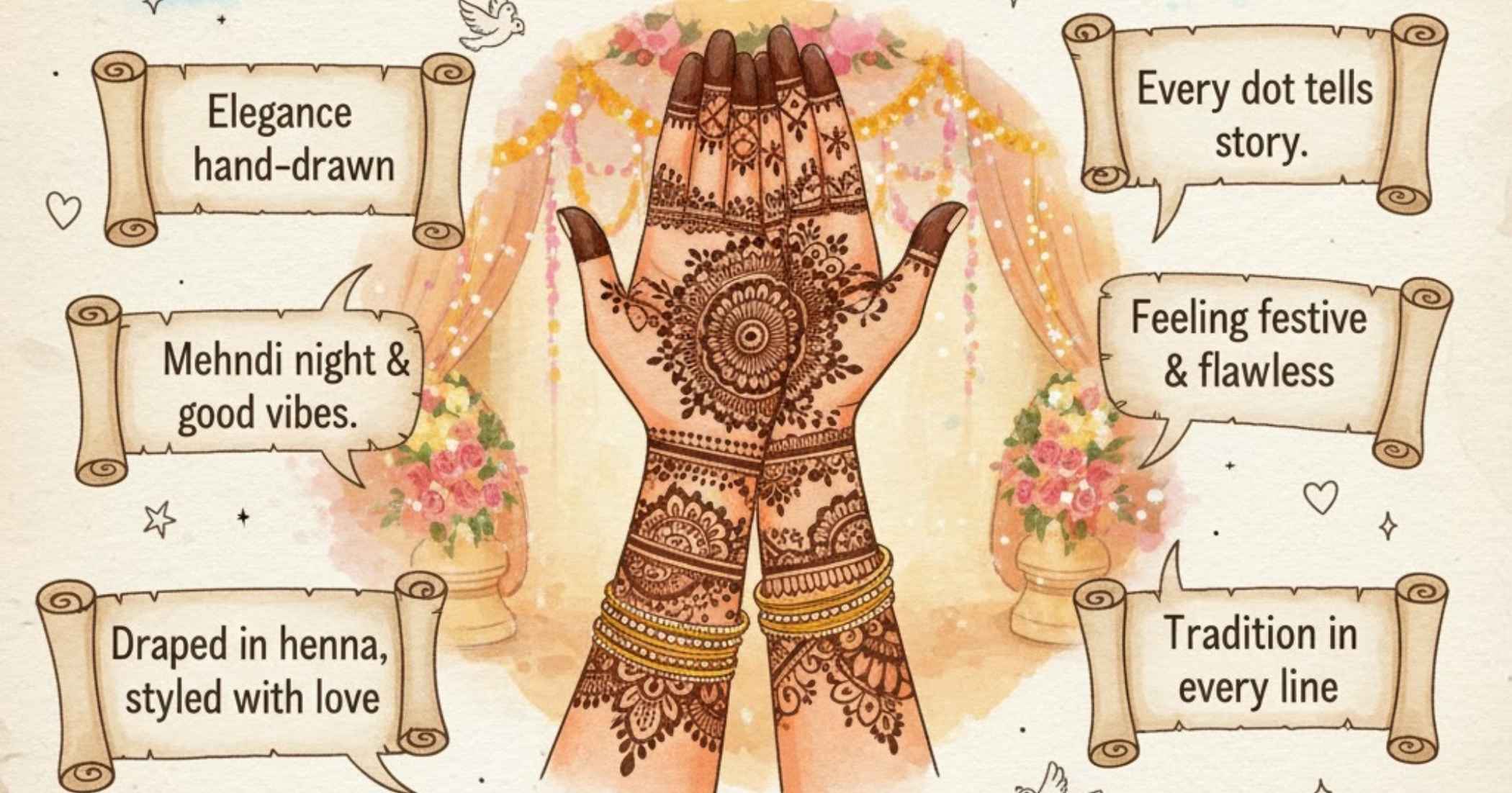 660-trending-mehndi-captions-for-instagram-2025