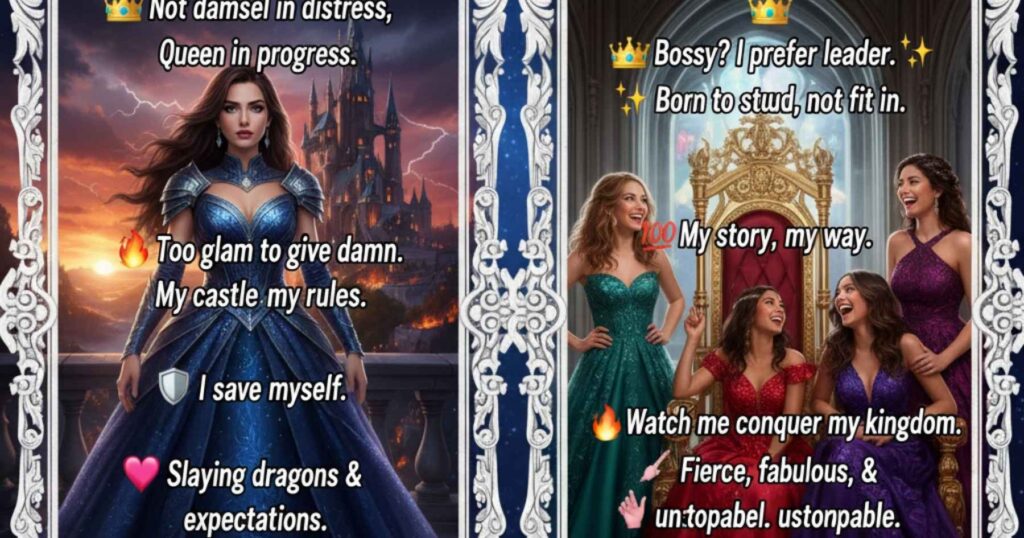 bold-princess-statements-for-ig