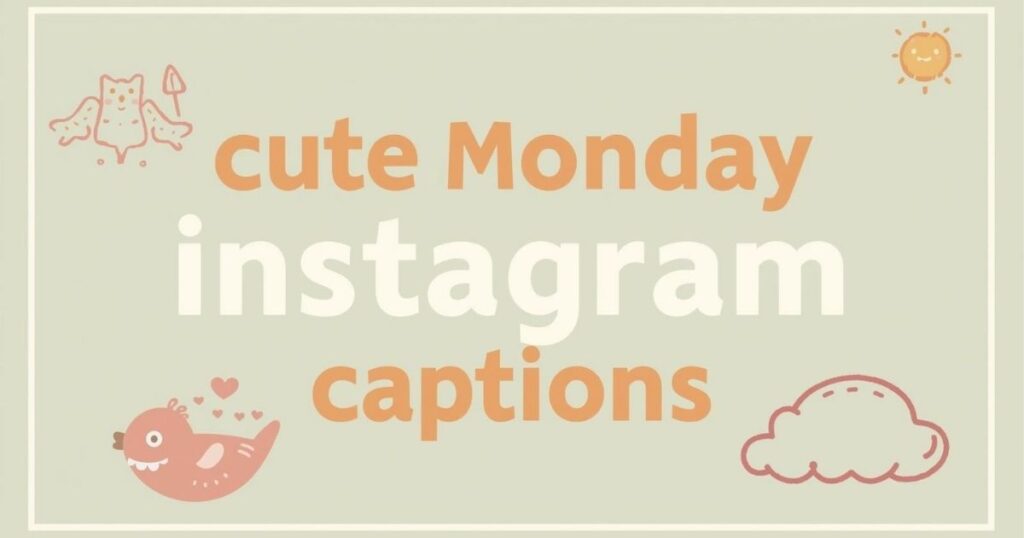 cute-monday-instagram-captions